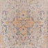 9' X 12' Ivory And Yellow Oriental Distressed Area Rug