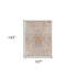 9' X 12' Ivory And Yellow Oriental Distressed Area Rug