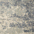 8' X 10' Light Gray Blue And Ivory Abstract Area Rug
