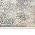 8' X 10' Light Gray Blue And Ivory Abstract Area Rug