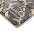 9' X 12' Ivory Gray And Brown Floral Medallion Area Rug