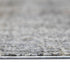 8' Ivory Gray And Brick Red Abstract Runner Rug