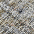 8' Ivory Gray And Brick Red Abstract Runner Rug