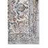 5' X 8' Ivory Charcoal And Brick Red Oriental Area Rug