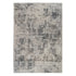 9' X 12' Gray and Beige Abstract Power Loom Area Rug