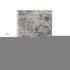 9' X 12' Gray and Beige Abstract Power Loom Area Rug