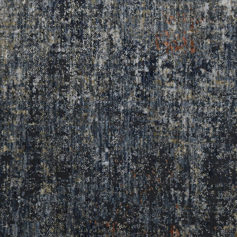 9' X 12' Ivory And Gray Abstract Area Rug