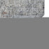 9' X 12' Ivory Black And Gray Abstract Area Rug