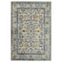 9' X 12' Ivory And Yellow Oriental Distressed Area Rug