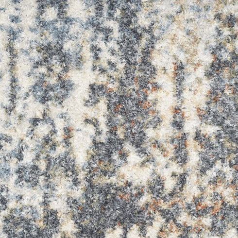 8' X 10' Gray And Ivory Moroccan Washable Area Rug