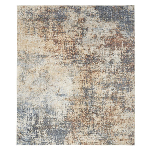 8' X 10' Gray And Ivory Moroccan Washable Area Rug