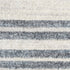 8' Blue And Ivory Geometric Washable Runner Rug