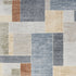 8' X 10' Blue Brown And Tan Geometric Washable Area Rug