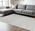 9' X 12' Gray And Ivory Moroccan Washable Area Rug