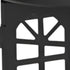 Set of Two Black Metal Celestial Tabletop Lantern Candle Holders