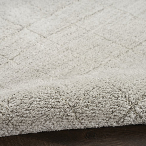 6' X 9' Beige And Gray Abstract Area Rug