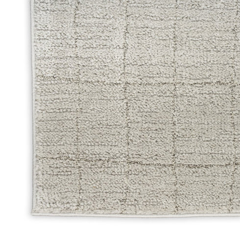 6' X 9' Beige And Gray Abstract Area Rug