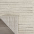 8' X 10' Gray And Ivory Abstract Area Rug