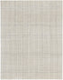 8' X 10' Gray And Ivory Abstract Area Rug