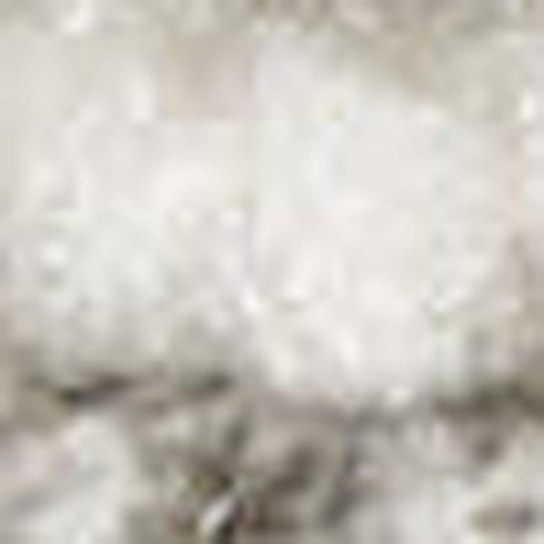 8' Gray And Silver Abstract Runner Rug