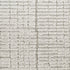 8' Gray And Silver Abstract Runner Rug