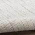 8' Gray And Silver Abstract Runner Rug