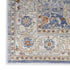 8' X 10' Blue and Gray Oriental Power Loom Area Rug