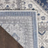 8' X 10' Blue And Gray Medallion Area Rug