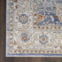 8' X 10' Blue and Gray Oriental Power Loom Area Rug