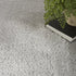 8' X 10' Silver Shag Area Rug