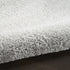 8' X 10' Silver Shag Area Rug