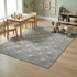 8' X 10' Gray Geometric Area Rug