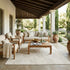 8' X 10' Ivory Trellis Area Rug