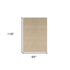 8' X 10' Beige Trellis Area Rug
