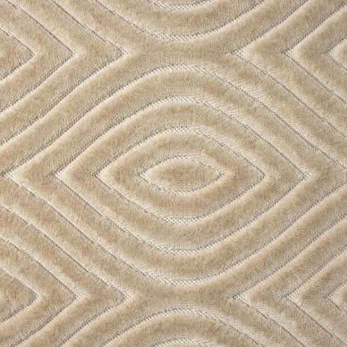 8' X 10' Beige Trellis Area Rug
