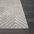 8' X 10' Gray Trellis Area Rug