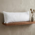 12" X 28" White Lumbar Throw Pillow Insert