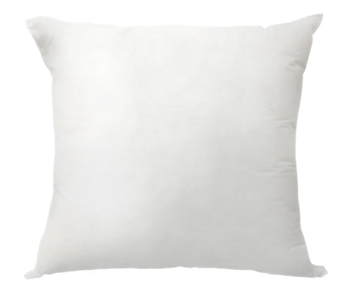 22" White Throw Pillow Insert