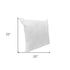 22" White Throw Pillow Insert