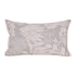 Natural and Ivory Throw Pillow with Embroidery