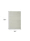 8' X 11' Beige and Gray Abstract Power Loom Distressed Area Rug
