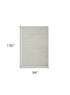 8' X 11' Beige and Gray Abstract Power Loom Distressed Area Rug