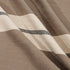24" Taupe And Dark Gray Cotton Striped Throw Pillow