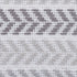Set of Two 18" X 18" Gray Beach Chevron Cotton Zippered Pillow