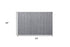 5' X 8' Gray Wool Striped Hand Woven Area Rug