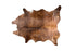 6' X 7' Brown Cowhide Hand Knotted Area Rug