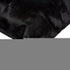 Set of Two 18" Black Cowhide Throw Pillows