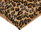 Set of Two 18" Brown and Black Leopard Cowhide Throw Pillows