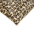 Set of Two 18" Brown and Black Leopard Cowhide Throw Pillows