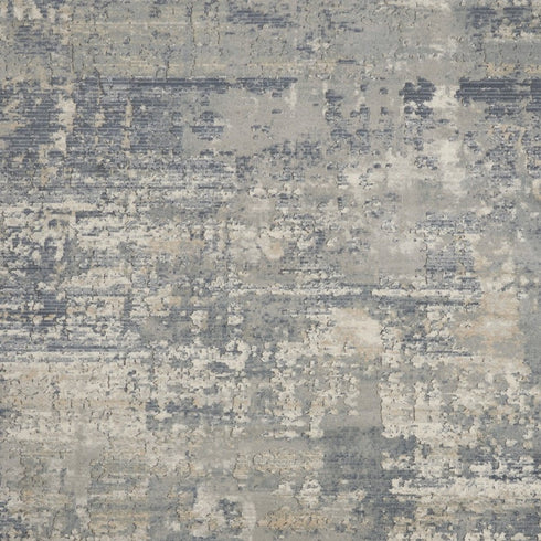 9' X 12' Beige and Gray Abstract Power Loom Area Rug